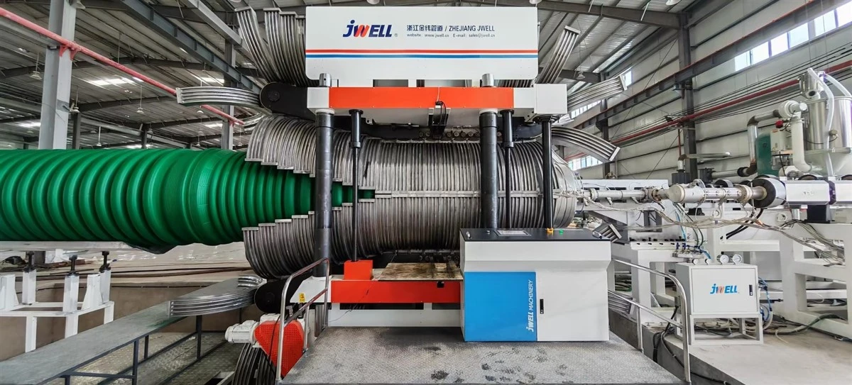 04 Corrugated Pipe Extrusion Line 04 Corrugated Pipe Extrusion Line